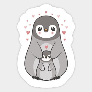 Mother penguin Sticker